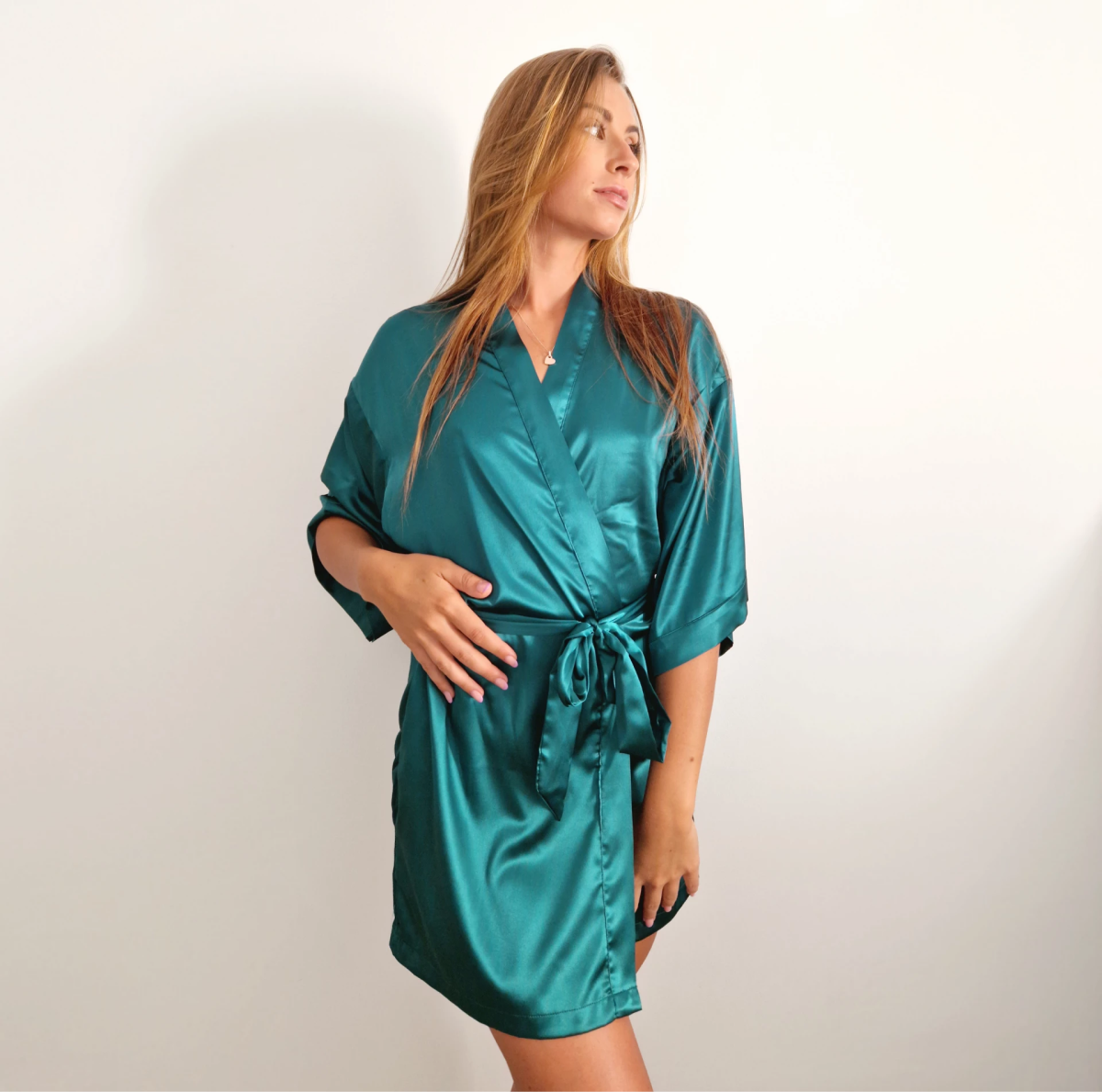Luxe Satijnen Kimono Badjas